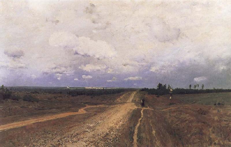 Isaac Levitan The Vladimirka Road